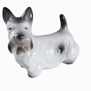Vintage Ceramic Scottie Dog Figurine